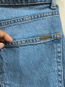 Wide Leg Light Wash Jeans