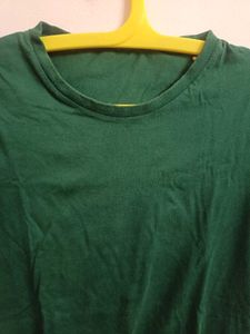 Dark Green Basic Tee