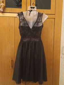 Black Partywear Dress For Women