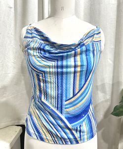 Striped Sleeveless Top