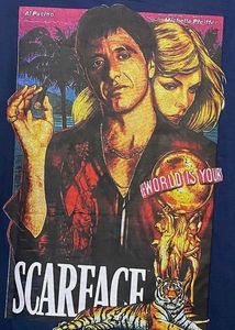 Scarface Graphic T-Shirt Oversized Tshirt