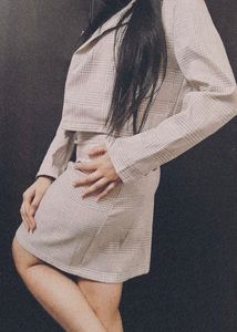 Co-rd Dress, Skirt with Coat, Also For Office Use