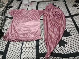 Satin Night Suit not used brand new