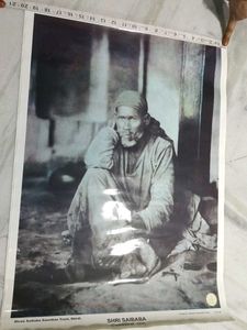 Sai Baba Black And White Photos