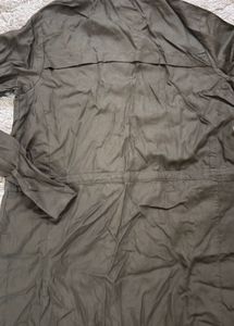 AND Unused Olive Shirt Dress