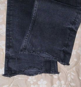 Zara Black Straight Leg Jeans