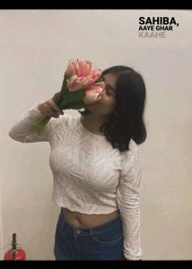 White Long Sleeve Top