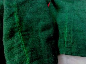 Green Colour Cotton Blouse