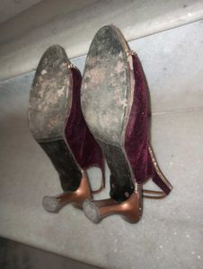 Brown Slingback Flats