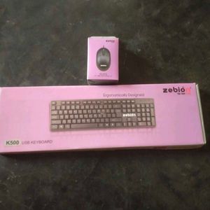 Zebion K500 Keyboard and Mouse Combo