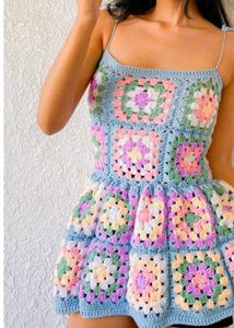 Handmade Crochet Dress 👗