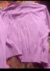 H&amp;M Pink Teddy Bear Cardigan