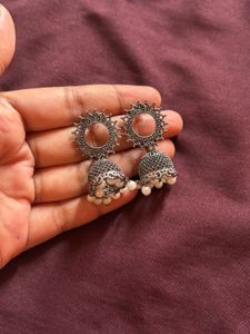 Oxidised Earrings Combo Set