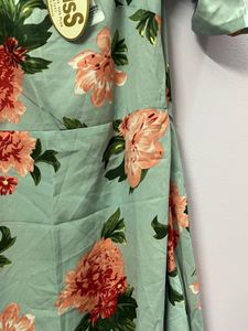 Floral Print Midi Dress