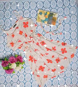 Floral Fit and flare dress