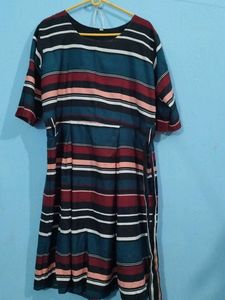 Striped Casual Dress