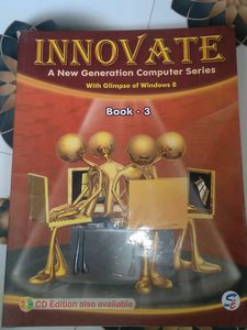 Innovate Class 3 Computer Book.