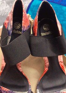 Branded Stylish Heels Animal print