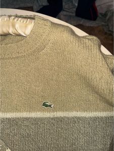 Lacoste Striped Knit Sweater