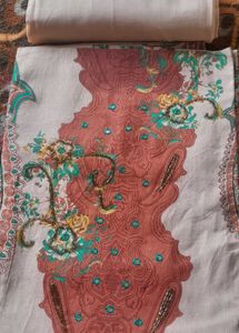 Embroidered Salwar Suit Material