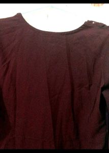 Elegant Brown  coat kurta or frock