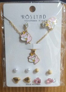Roslynd Flower Jewelry Set 1