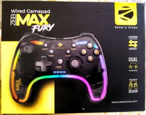 SEALED Zebronics Max Fury Wireless Controller
