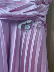 Pink Pleated Party Dress Not Baby Pin