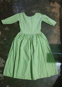 Lime Green Midi Dress