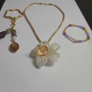 Rapunzel Themed Jewellery Combo ☀️🪻🌼