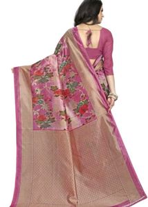 Premium Quality Saree With Blouse 🥰