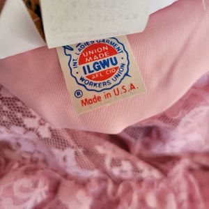 Pink Lace Maxi Dress