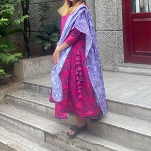 Elegant Pink Kurta Set