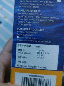 Aqualogica Glow+ Milk Moisturizer