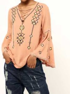 Peach Cute Top