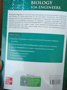 Biology for Engineers book - by NIT professors