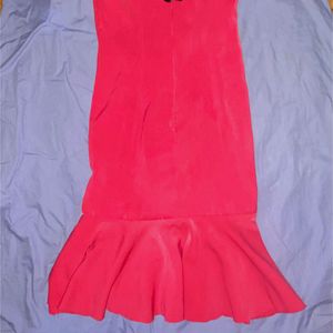 Elegant pink Bodycon Dress