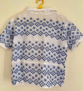 Cotton Embroidered Shirt