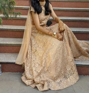 Beautiful Gown With Belt