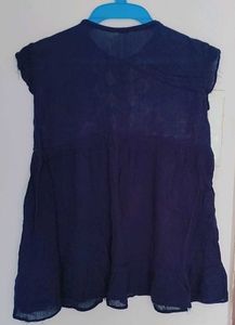 A Line Crop Top