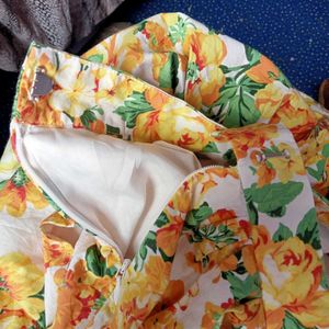 Vintage Yellow Skirt
