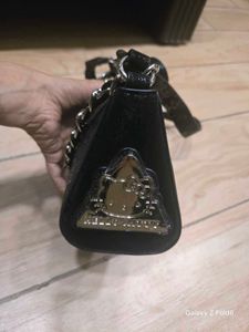 Hello Kitty Black Chain Shoulder Bag