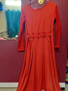 Red ♥️🍒 Hot Ethnic Long Top