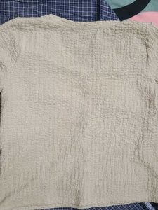 Casual Beige Top