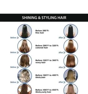 Straightener Hair Comb