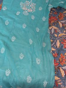 Elegant Pure Chickenkari Kurti