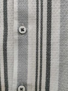 Striped Button-Down Shirt Office wear
