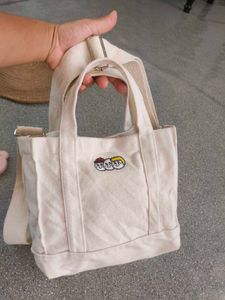 Korean Canvas Bucket Bag