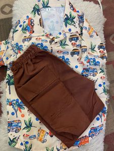 Baby Boy Shirt With Shorts