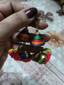 2 Pair Of Beautiful Handmade Earrings